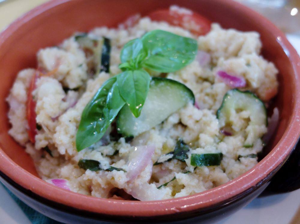 A famous dish in Tuscany "Panzanella"