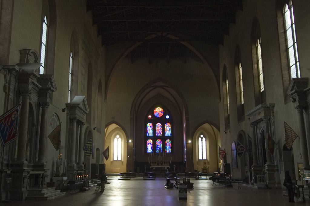 Interior of the Basilica of San Domenico in Siena (photo: wikipedia)
