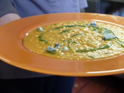 Video Ricetta: risotto alla zucca con gorgonzola
