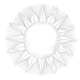 Decorative sun from