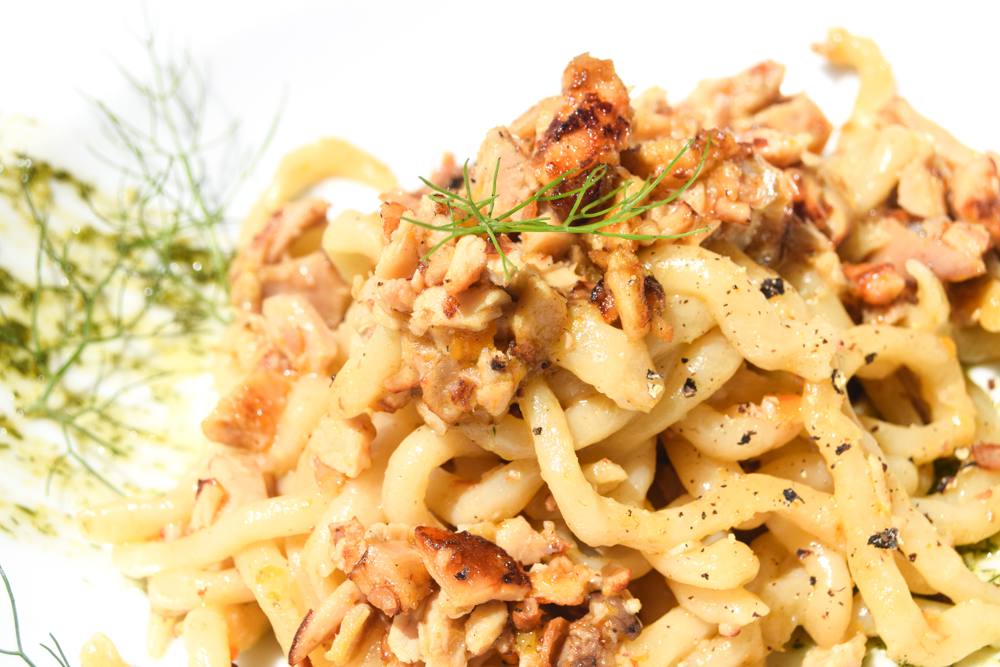 Fresh handmade pasta with rabbit ragù!