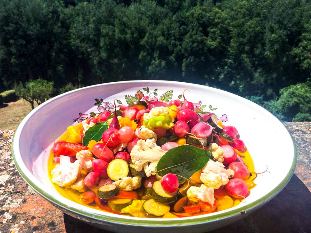 preserve summer vegetables