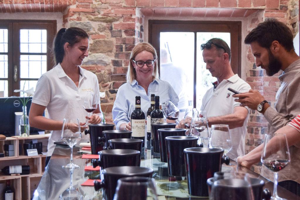 L'Enoteca di Dievole è la perfetta cornice per una degustazione