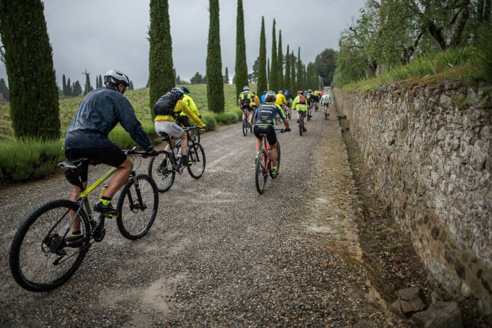 Biking on Dievole's Natural Path