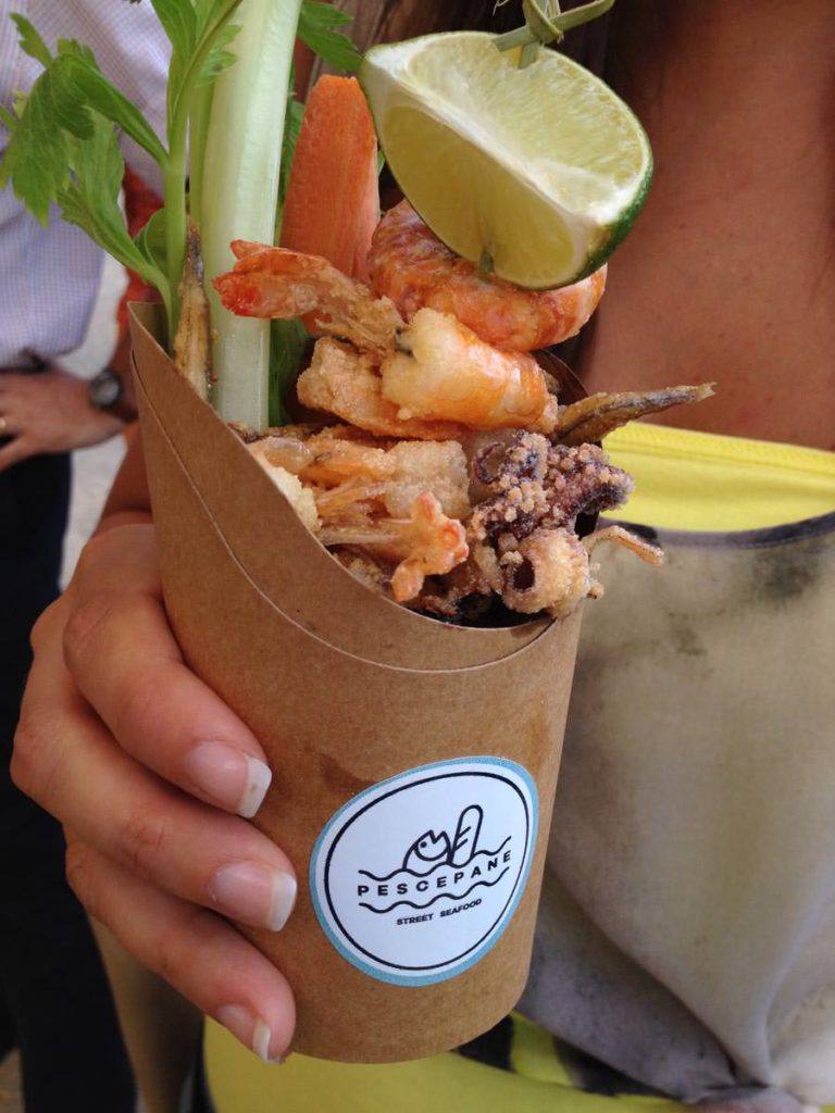 Food Truck in Toscana: PescePane frito