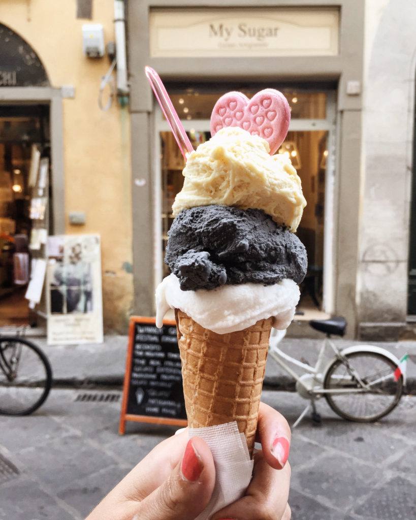 Gelato from My Sugar on via de'Ginori Gelato from My Sugar on via de'Ginori