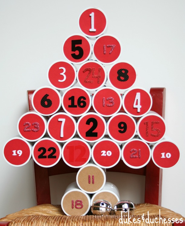 Idea for a wine advent calendar: A tree made of pipes! Idea for a wine advent calendar: A tree made of pipes!