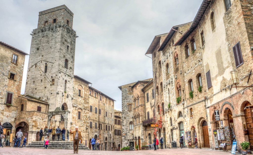 San Gimignano - Winter in Italy San Gimignano - Winter in Italy