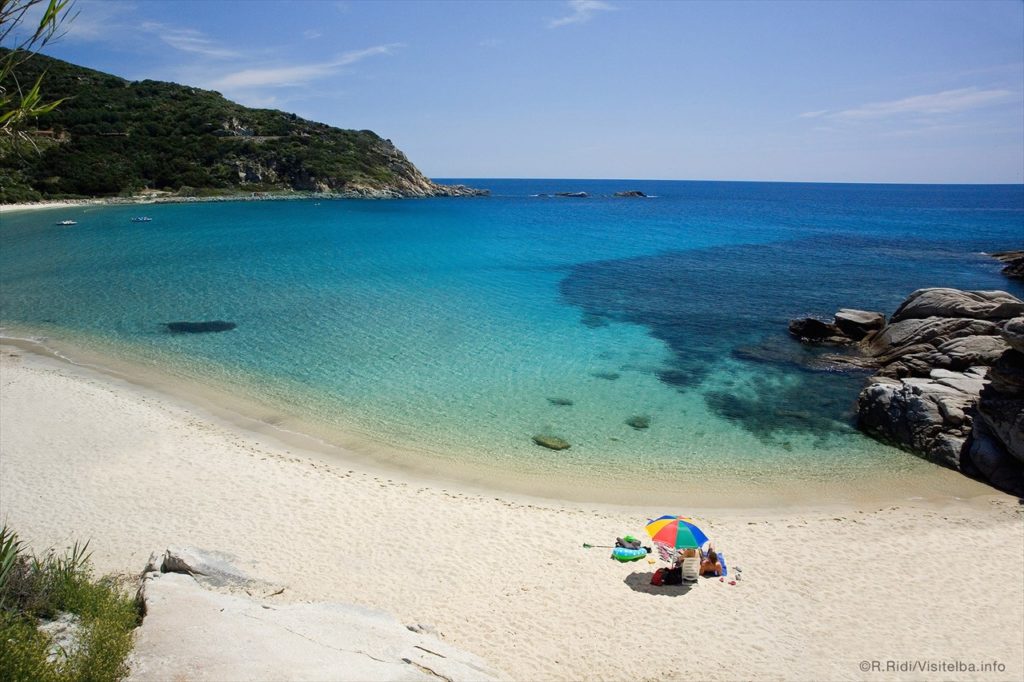 Cavoli Beach at Elba Island