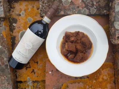 Cinghiale alla cacciatora con Brunello Poggio Landi